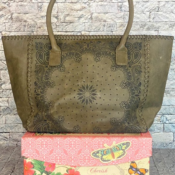 Charming Charlie Bags Charming Charlies Large Bohemian Tote Bag